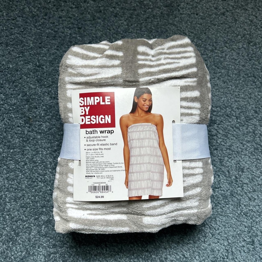brand new towel wrap